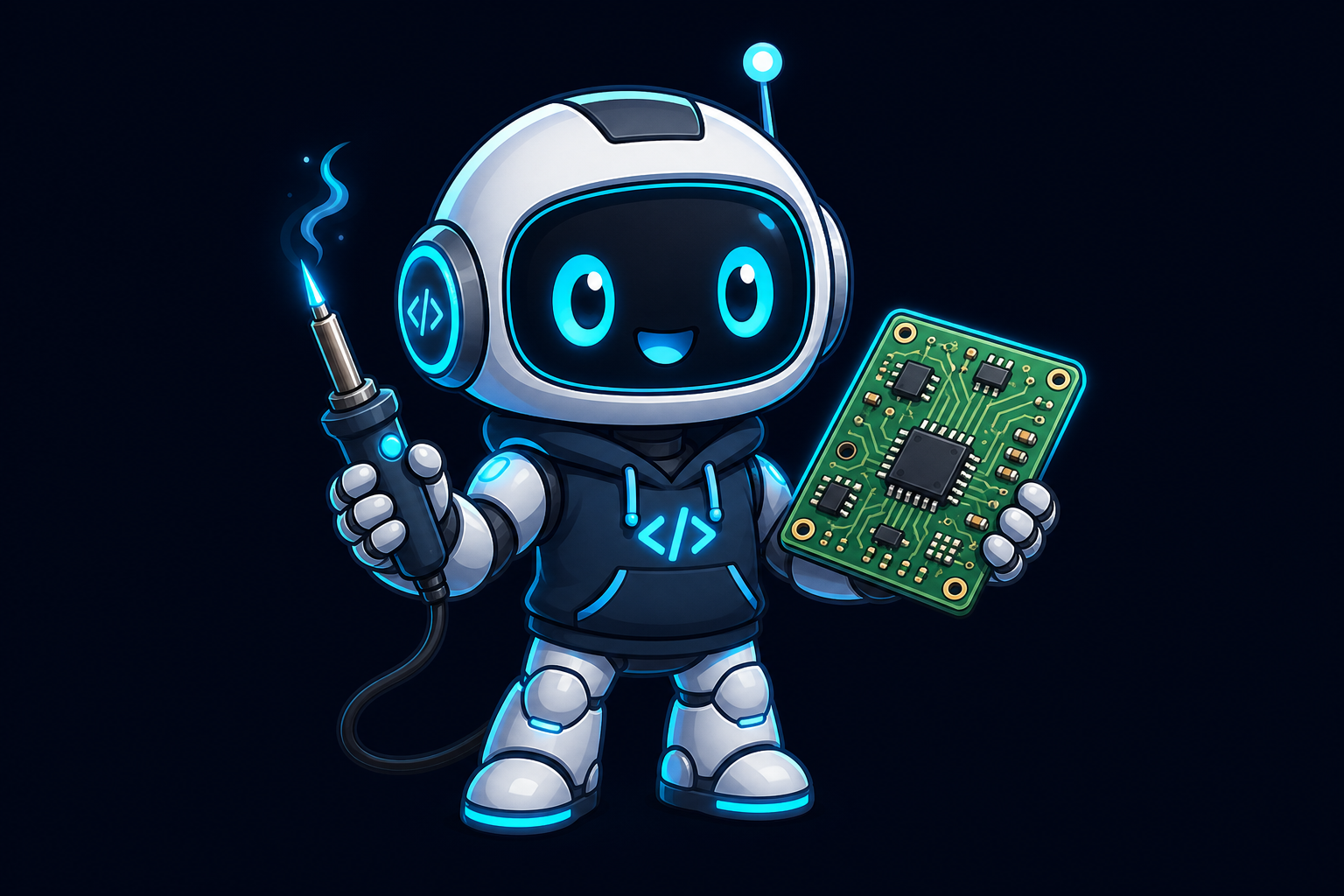 Cyber Geek Mascot